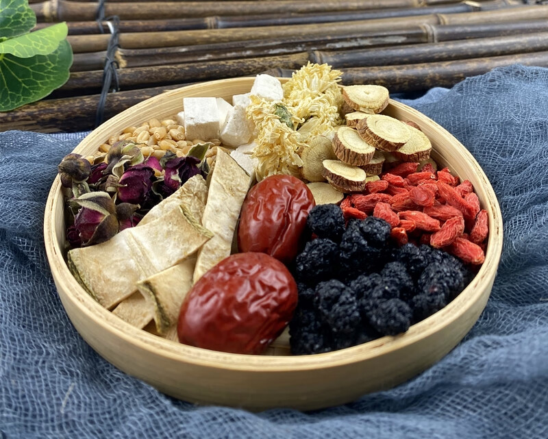 疏肝解郁茶饮玫瑰桑葚甘麦大枣汤帮助睡眠调理情绪不好睡眠差23包