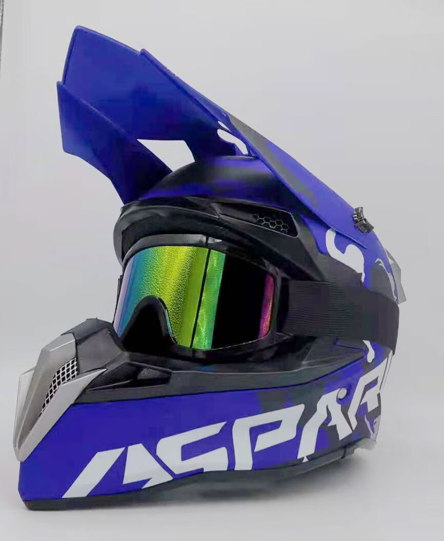 ktm头盔越野摩托车头盔ktm男拉力盔四季山地自行车全盔女儿童越野头盔