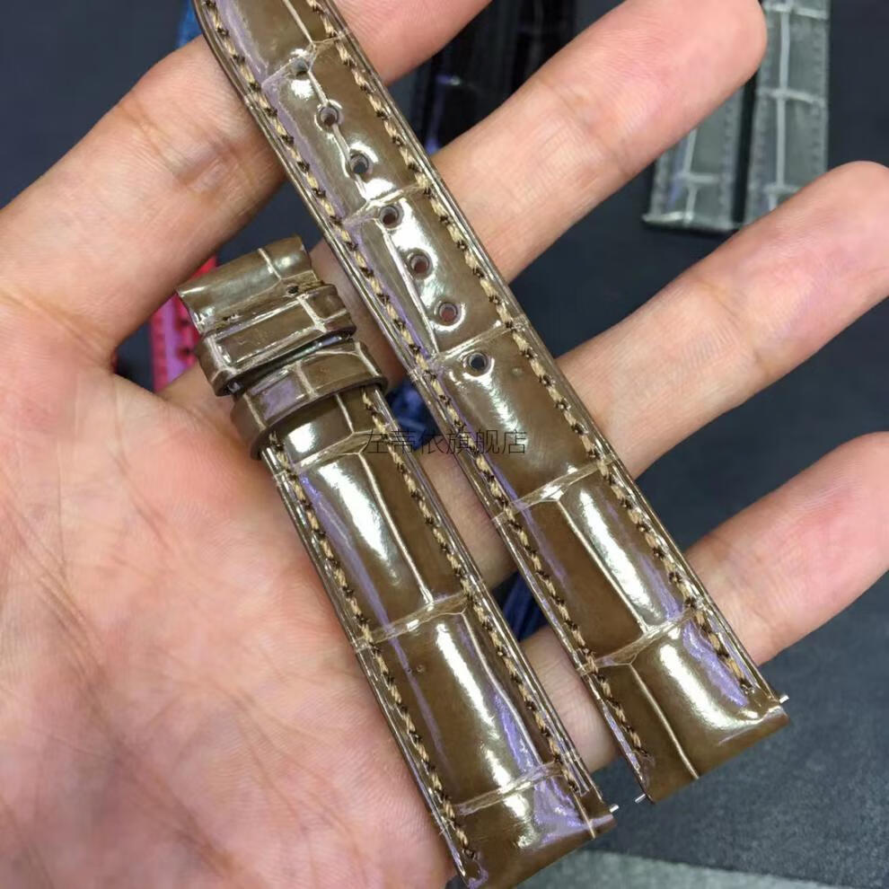 官方品质适配原装积家大师表带适配积家约会大师系列月相翻转表链男