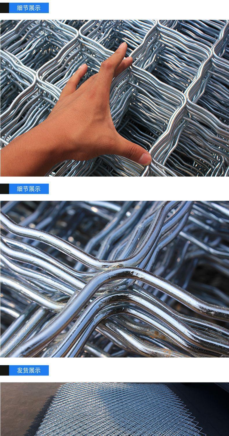 铁丝网片镀锌美格网阳台防盗网钢丝网片狗笼网防逃铁丝网养殖建筑防护