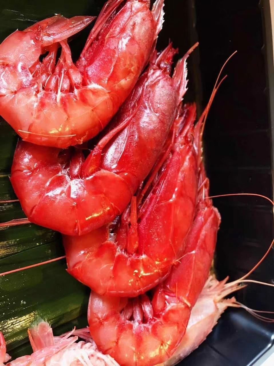 南海野生国产红魔虾胭脂虾新鲜火焰虾刺身级别红虾超低温60度 1000克