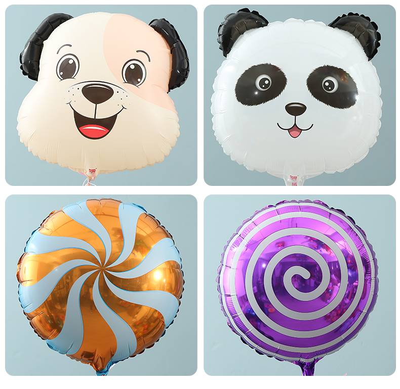 氦气气球飘空儿童 儿童卡通气球飘空带线大号能飞天氦气恐龙玩具丝带