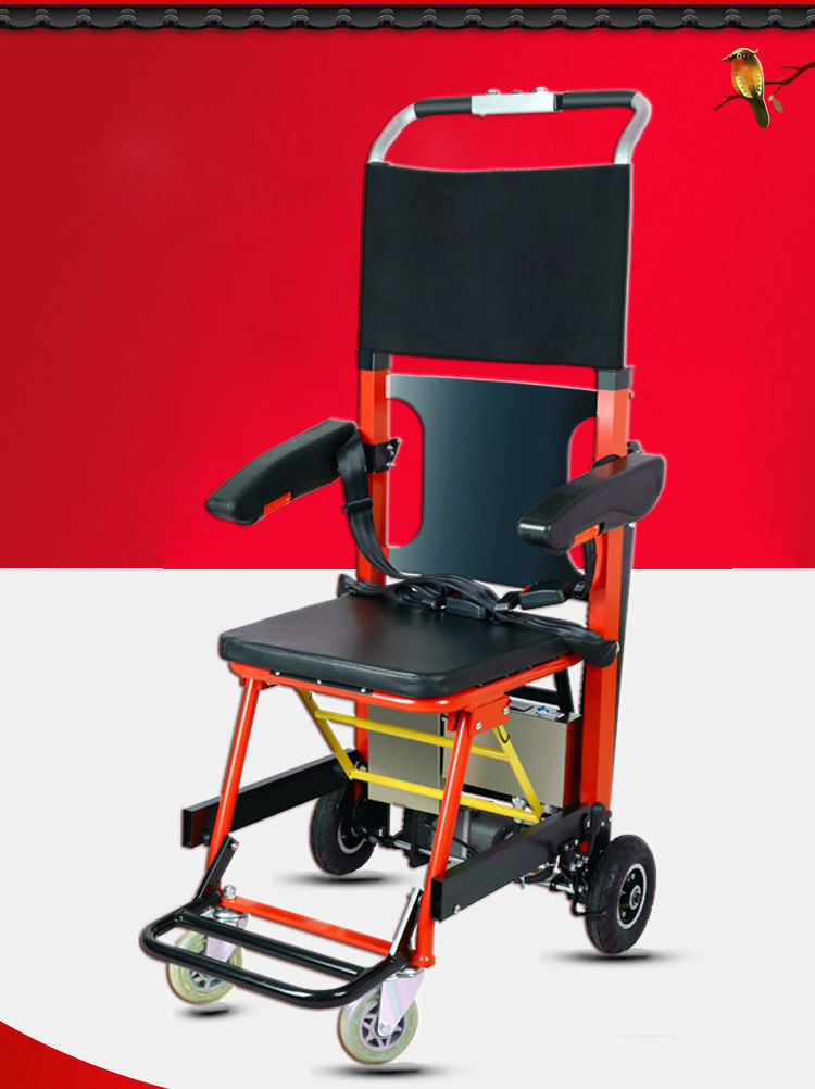 履带电动爬楼机载人爬楼轮椅爬楼梯神器老人带步车残疾人上下楼梯衡