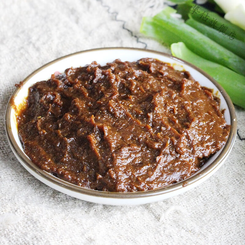 特产宝泉岭大豆酱黄豆酱东北农家蘸菜酱拌饭拌面600g4袋