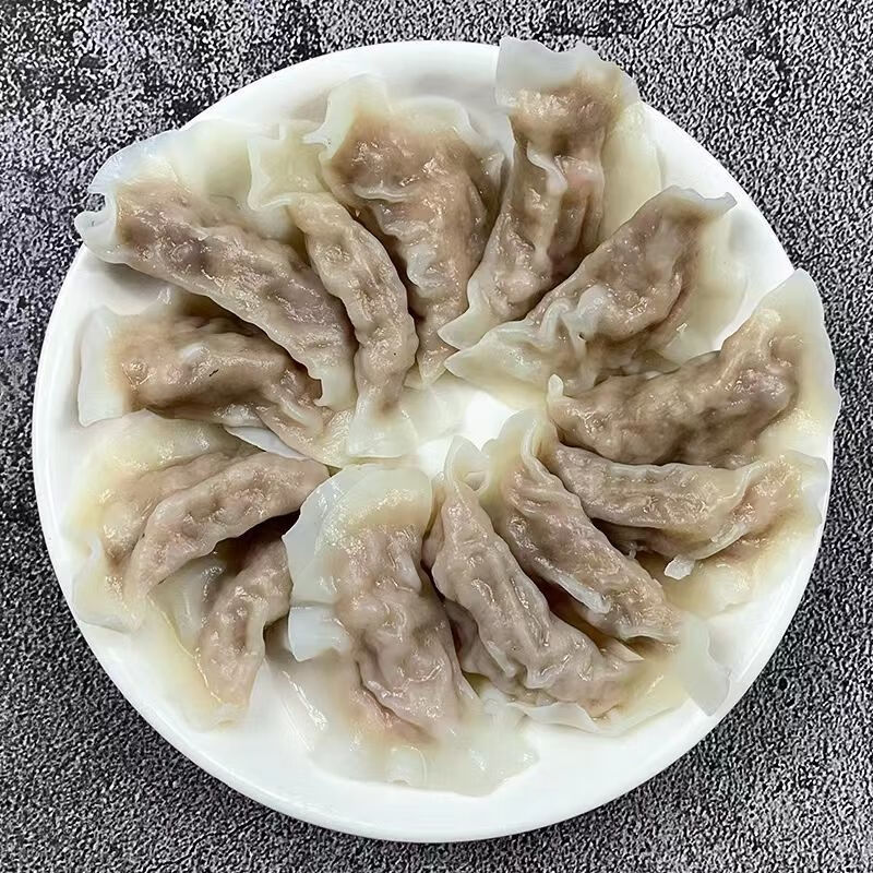 和兴鱼皮饺顺德鱼皮角鱼皮饺火锅食材半成品 鱼皮饺整箱批发联系客服
