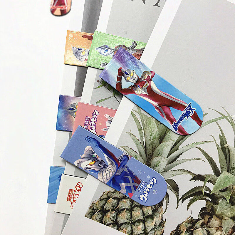 尚琛奥特曼磁性书签 创意小清新磁铁书夹 古风卡通可爱书签学生用礼物