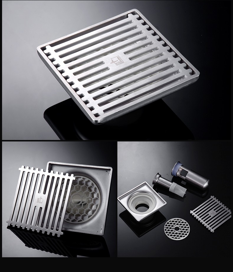 潜水艇submarine地漏防臭器不锈钢深水封芯卫生间洗衣机淋浴房芯厕所