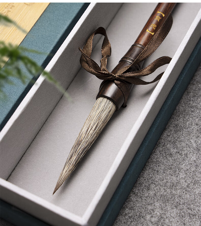 绿野客【善琏湖笔】王小卫毛笔十二生肖虎年纪念毛笔中楷狼毫羊毫兼毫