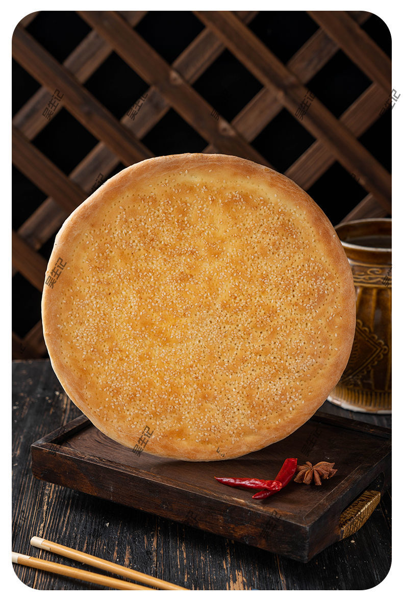 新疆馕饼切块批发芝麻馕商用清真烤馕拉面饭店炒米粉店直供馕块 炒