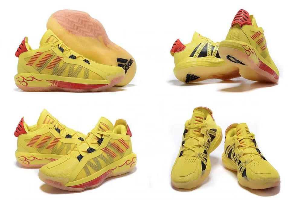 官方旗舰】利拉德6代 dame6低帮缓震耐磨实战防滑男子户外运动 麦当劳