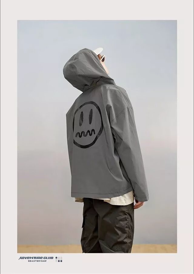 【京选品质】beaster反光衣beaster小恶魔鬼脸3m反光夹克国潮牌男女