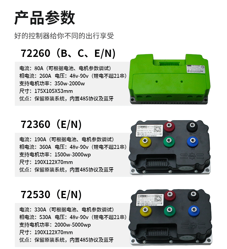 南京远驱72360九号e125直上控制器72530改装e80 e100 n70c配件c90