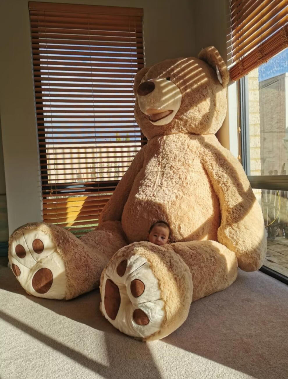 大型抱枕娃娃送女友 costco美国大熊超大号泰迪熊毛绒玩具公仔女生