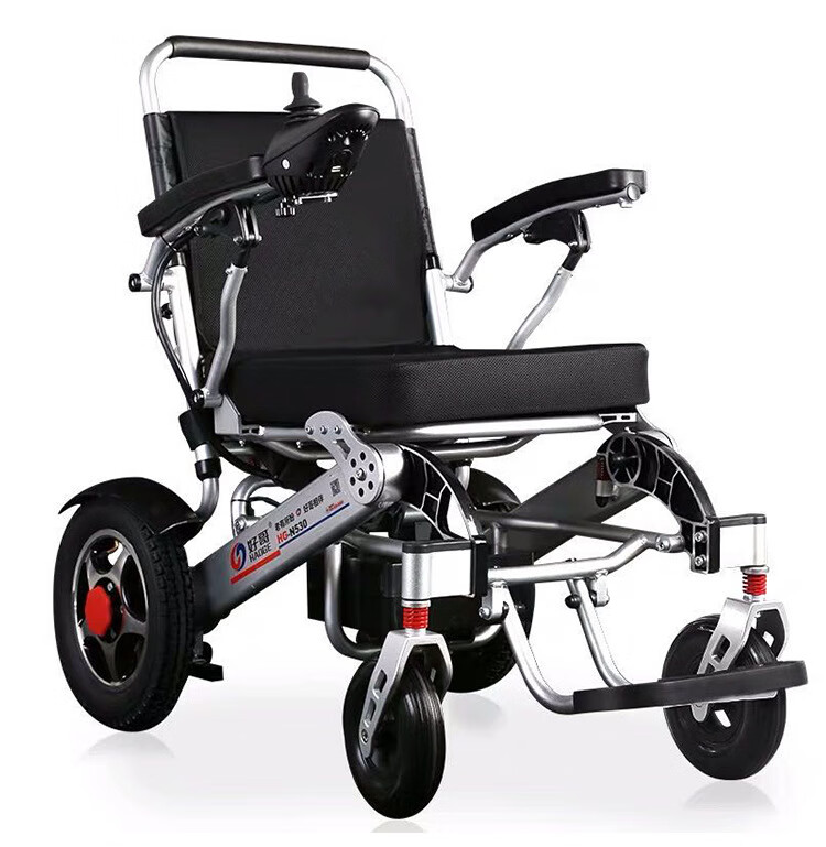 老人代步残疾人锂电池折叠轻便多功能老年电动轮椅车 不上飞机款12ah