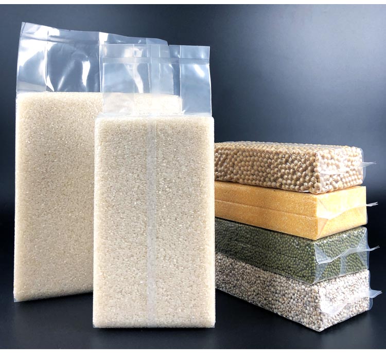 1斤5斤10斤加厚透明真空米砖袋大米小米真空压缩袋五谷杂粮包装袋84x