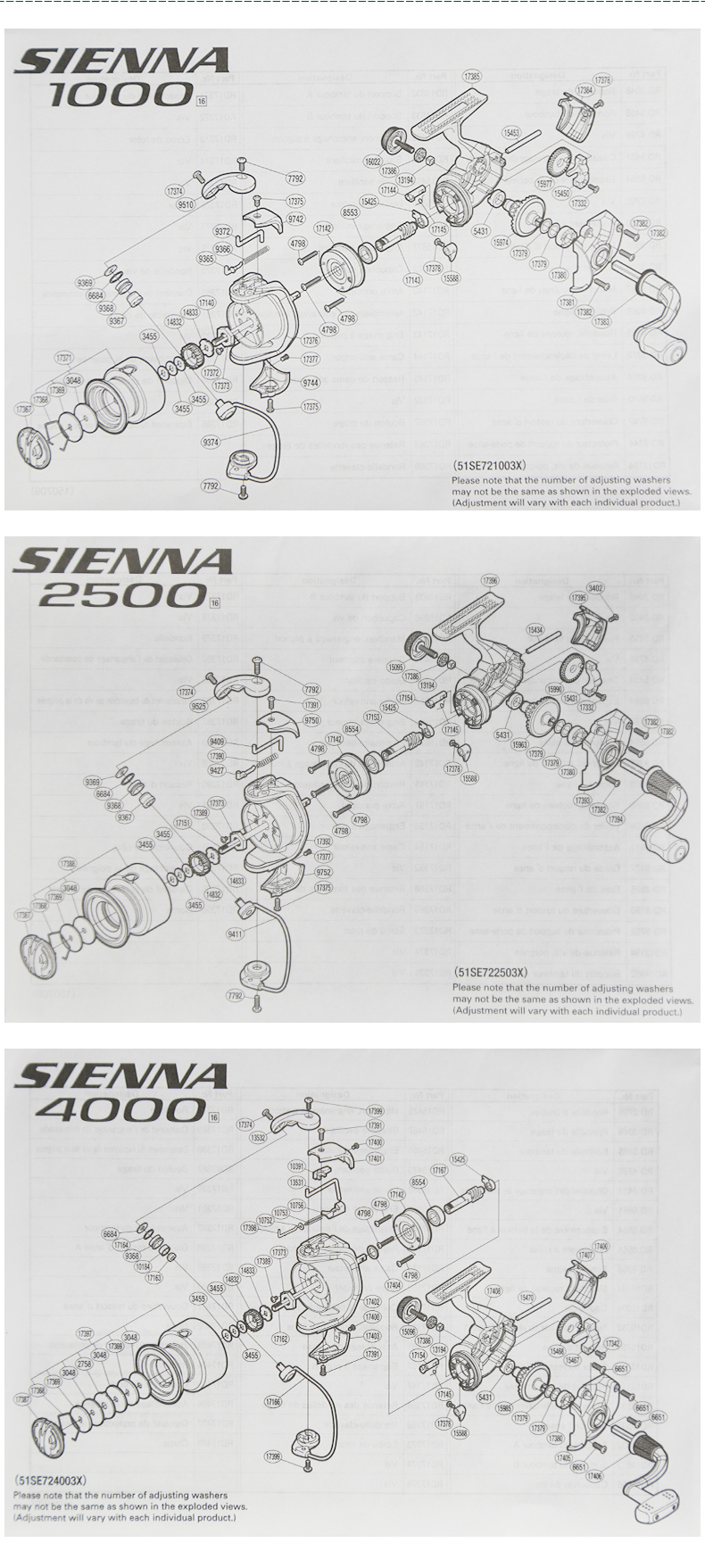 shimano sienna 轻量纺车轮禧玛诺1000/2500路亚淡海水钓鱼线轮金属