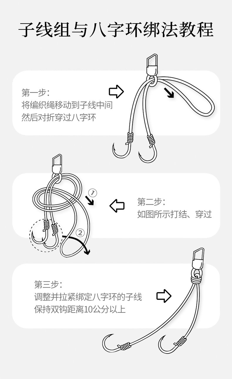 最小袖钩绑法图解图片