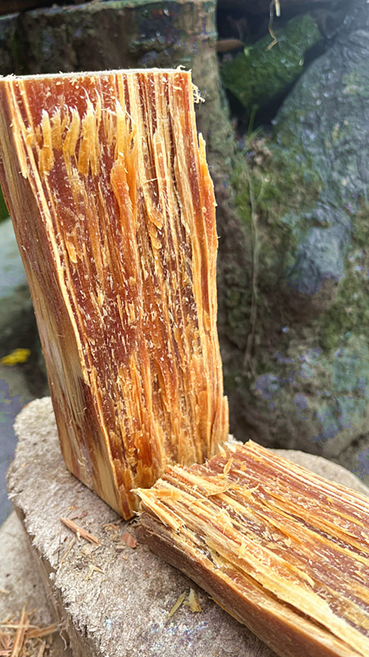 松明引火条引燃条松明松光琥珀木生火燃料油柴松明子木炭生火工具 1斤