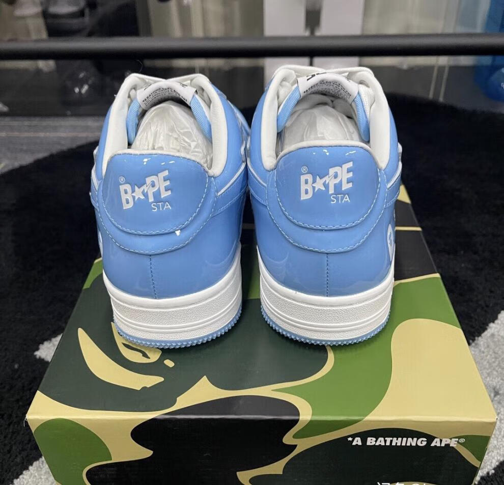 时代少年团刘耀文同款鞋子 bapesta鞋子刘耀文同款黑白熊猫运动休闲鞋