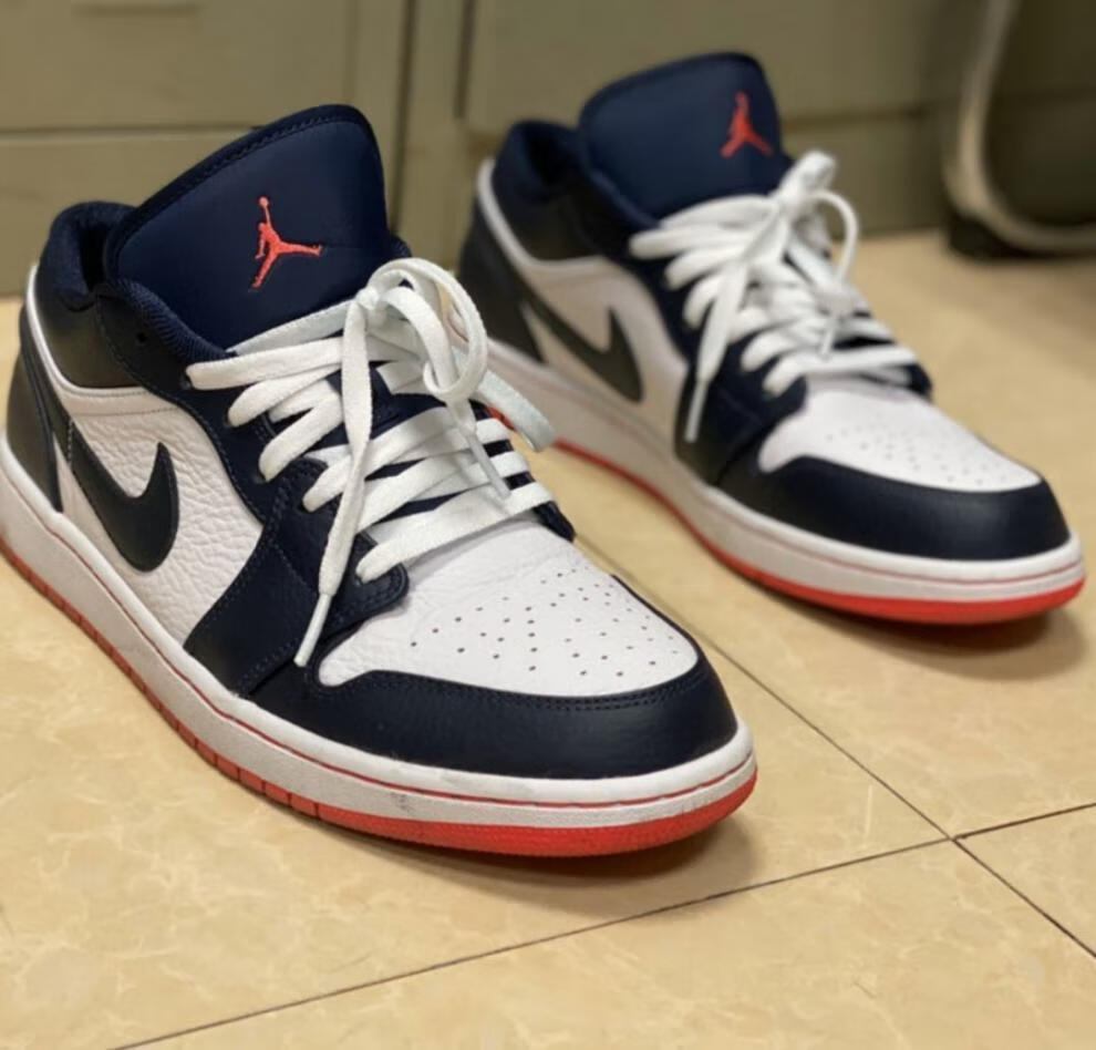 aj女鞋 low 低帮篮球鞋男女鞋黑红·脚趾兽纹小摩卡烟灰倒钩休闲运动