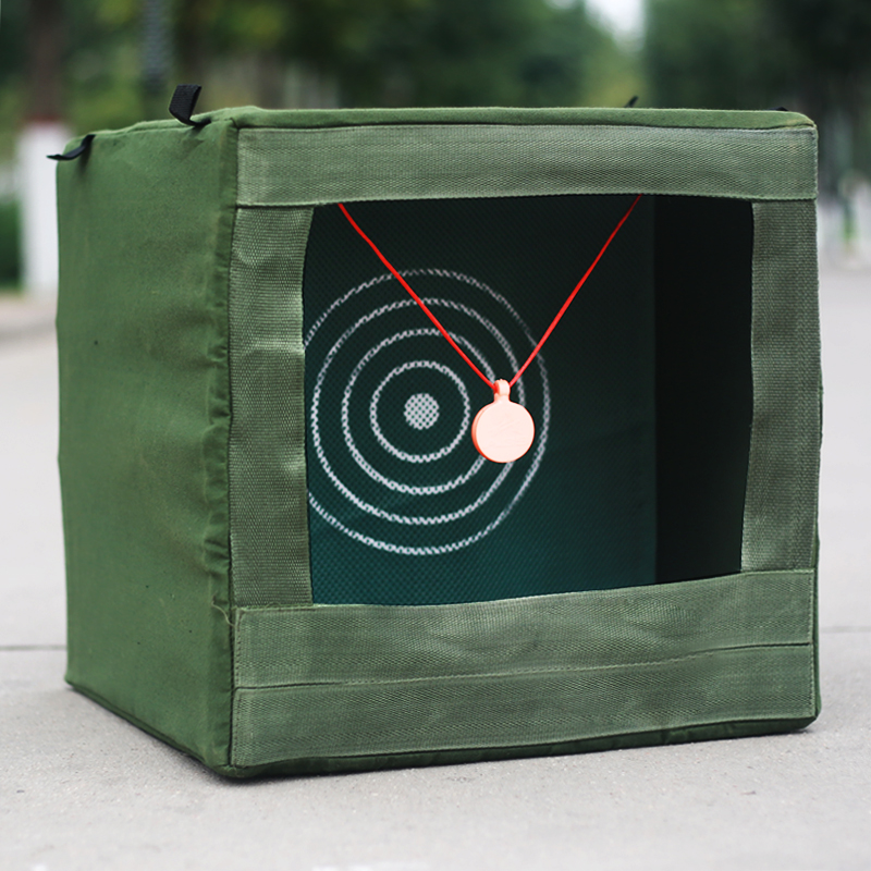 弹弓练习靶箱加厚帆布耐打折叠式户外回收箱支架靶3masogsfhf 迷彩 挡
