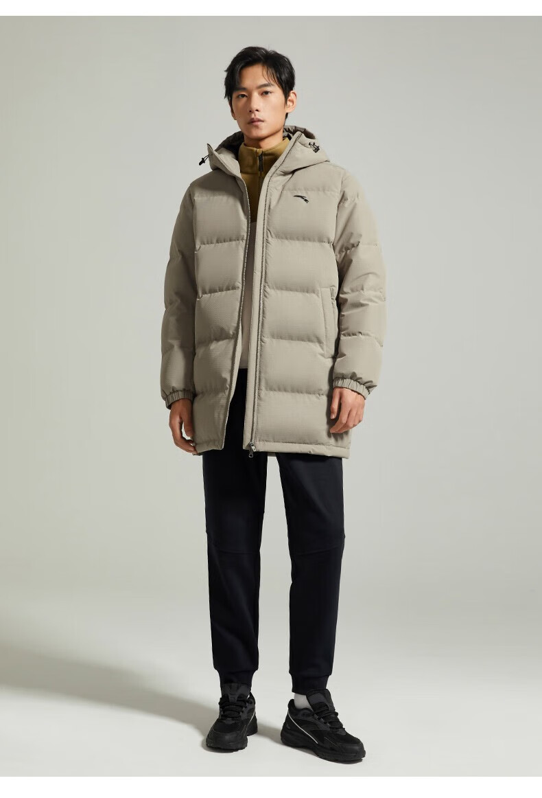 安踏(anta) 【张继科同款】热雪羽绒服丨炽热科技防泼水男冬季长款