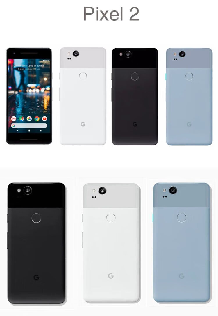 谷歌/googlepixel2pixel2代pixel2xl移动联通电信3网4g手机 pixel2 xl