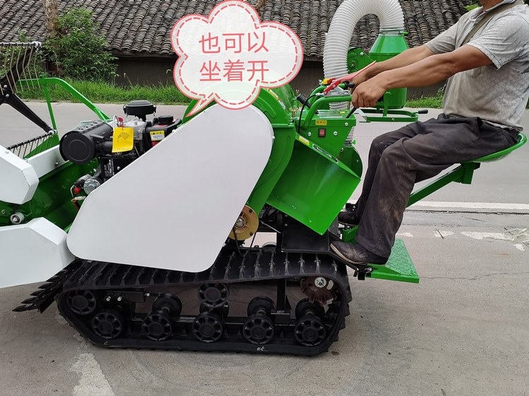 水稻收割机小型全自动谷子小麦油菜籽黄豆高粱脱粒一体机部分地区农机