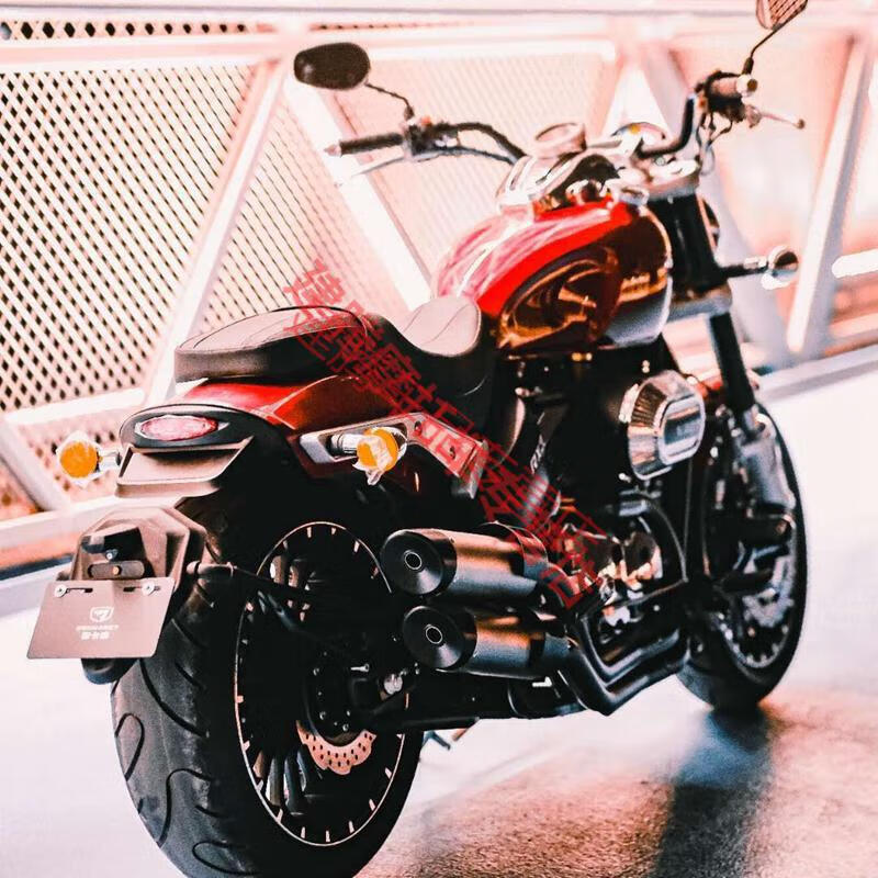 定制定制2021年雷卡迪雷克rx3复古太子摩托车巡航车250双缸v缸电喷