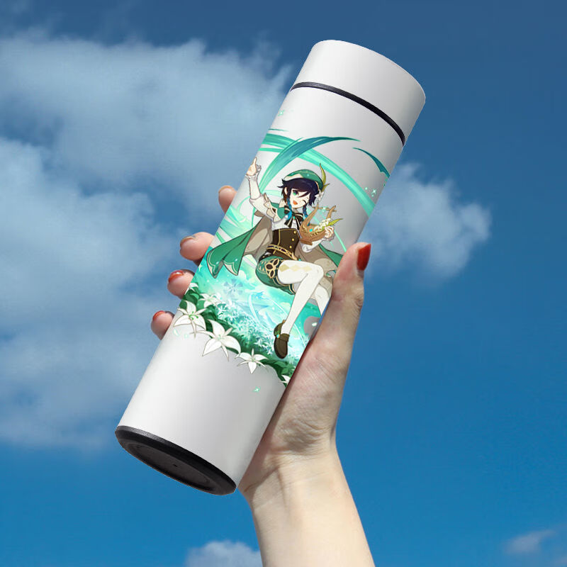 神里绫华水杯原神游戏动漫周边魈二次元甘雨可莉刻晴便携304不锈钢