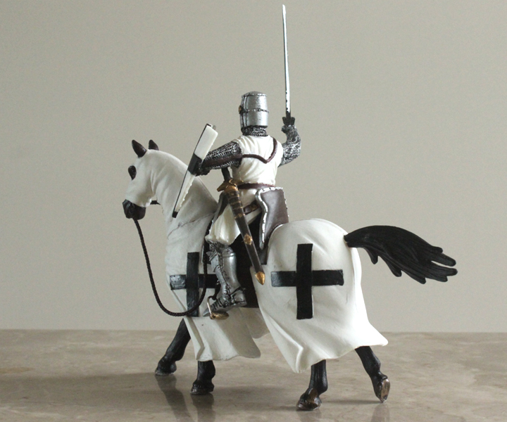 古代骑兵模型1:18古代兵人3.