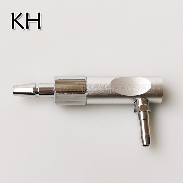 高流量麻醉机枪式手柄国标氧气插头空气二氧化碳接头软管t8 国标开关