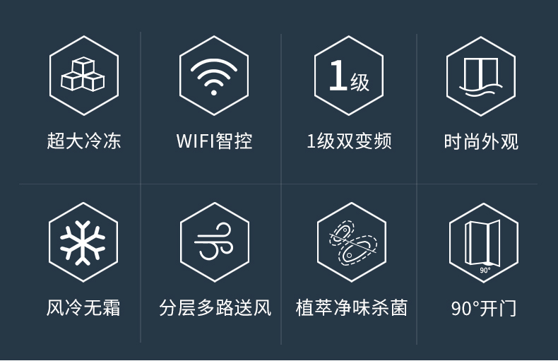 海爾冰箱518l大冷凍對開門雙開門家用大容量無霜 銀河灰【圖片 價格