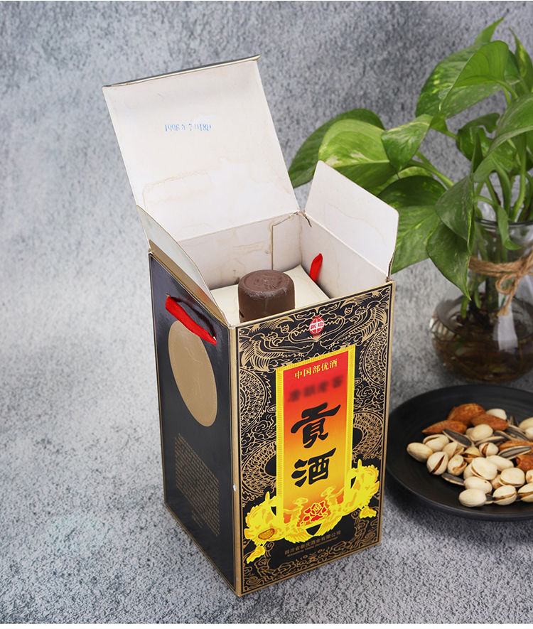 库存18年陈年老酒2003年产唐朝贡酒纯粮食52度浓香型白酒年份老酒六