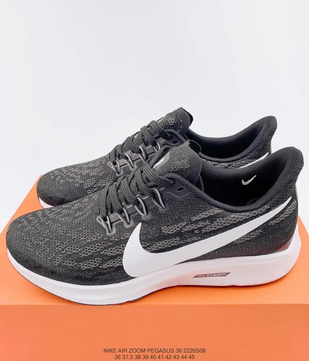 官方登月36代男鞋air zoom pegasus飞马36代气垫运动网面跑步鞋女