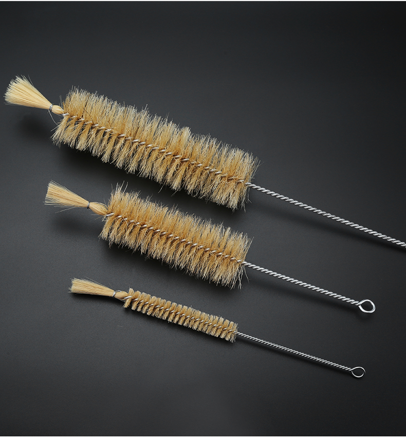 试管刷实验室烧杯刷大号量筒刷硬毛管道清洁刷尼龙小号刷子软毛刷刷管