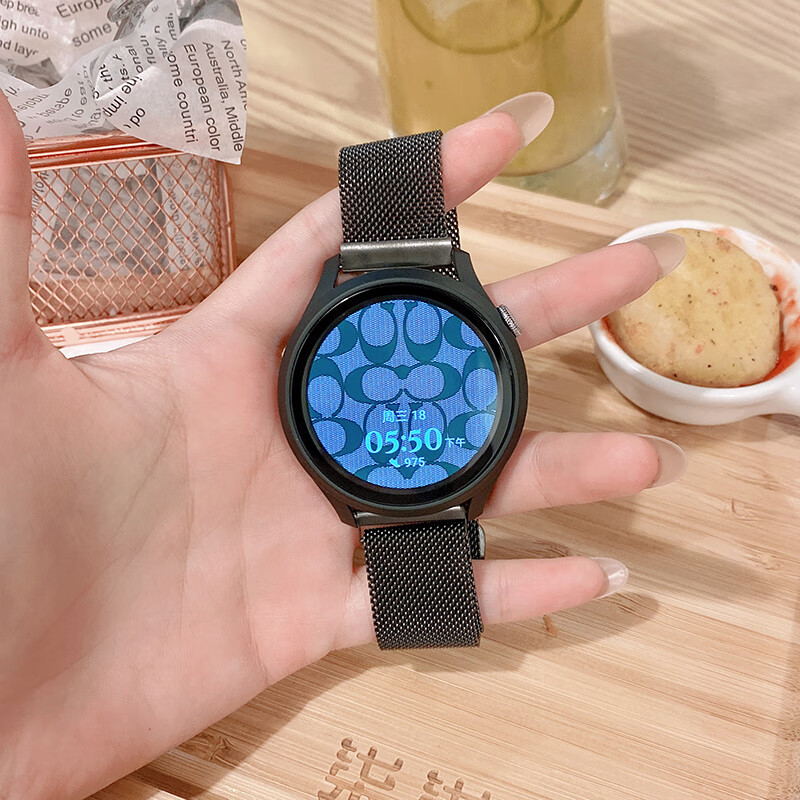 适用华为watch3表带gt2/ecg版gt2e/watch3pro手表带gs荣耀智能米兰