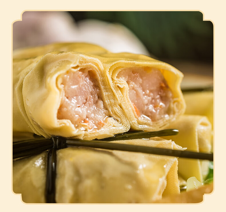 宁波牛吃草面结千张包百叶包豆皮豆腐皮豆干速食早餐火锅配菜荠菜千张