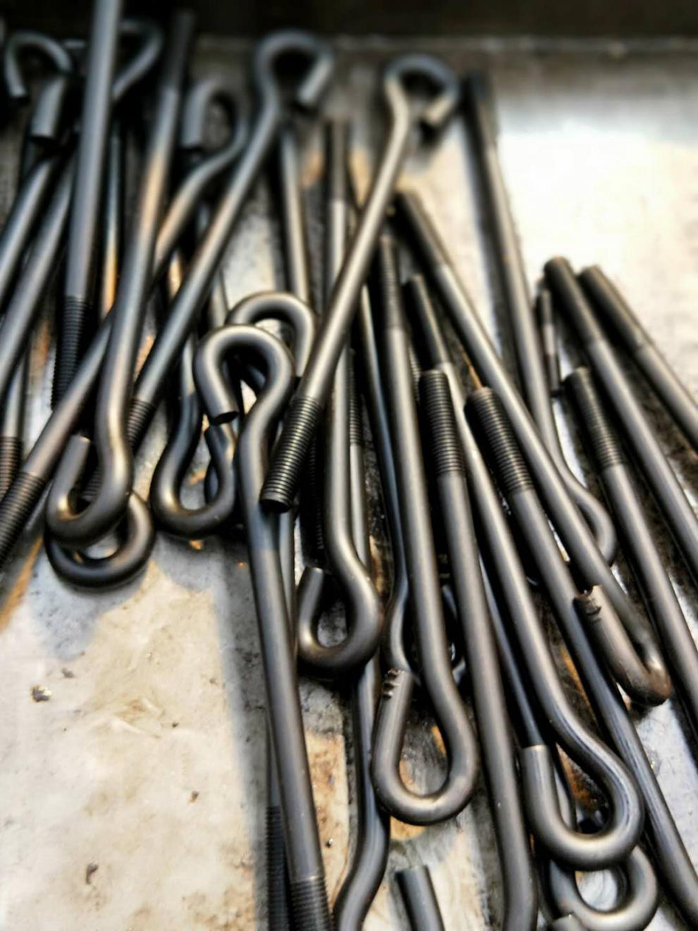 gb799地脚螺栓 地脚螺丝 预埋螺丝 9字 7字m12m16m20 m24m30 m24(根据