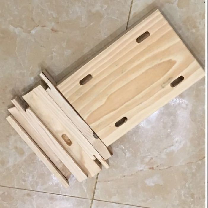 木工废料小板凳木制图片