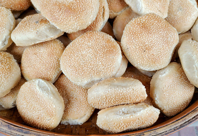 东张光饼10个传统炭烤香酥美味福清光饼当天出炉光饼10个当天出炉