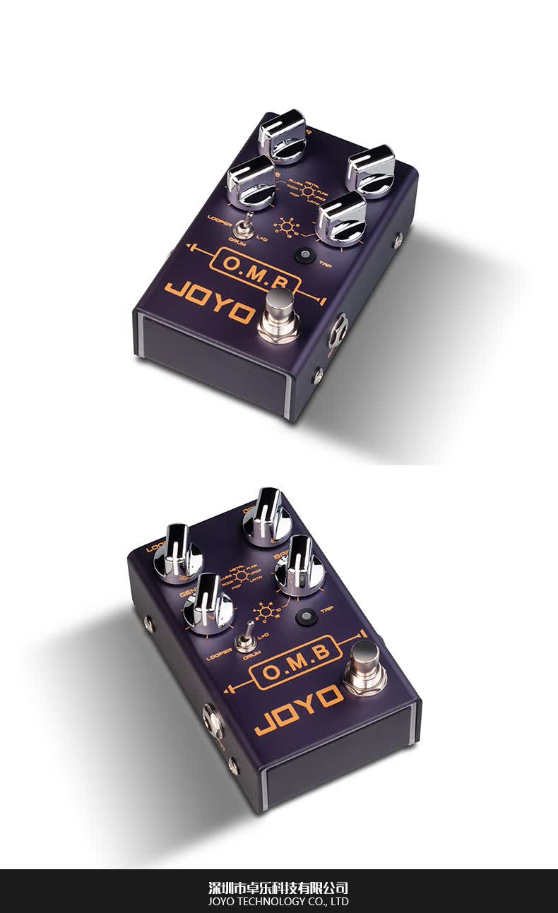 joyo效果器鼓机joyo节奏器单块效果器循环录音木吉他伴奏弹唱带bb电