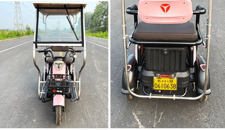 适用于三轮车雨棚雅迪乐酷车篷电动车棚遮雨蓬遮阳防电瓶车新款 电动