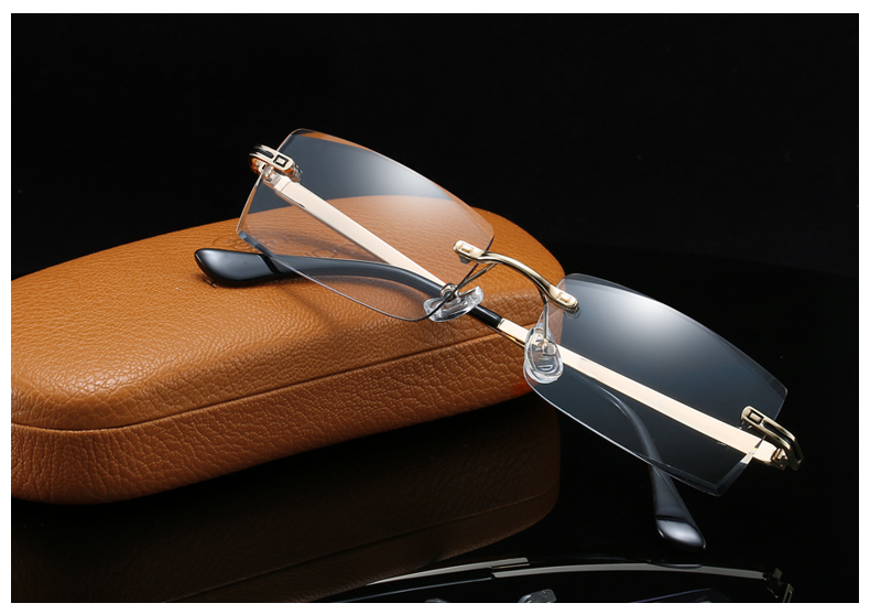 智能变焦老花镜远近两用变色自动调节度数男高清防蓝光老花眼镜 升级