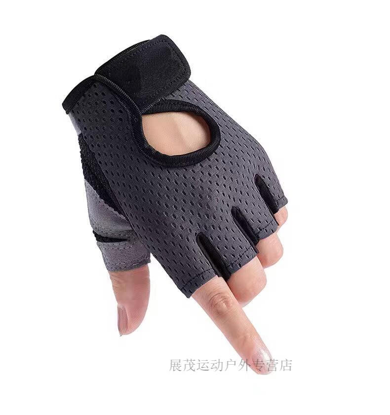 硬拉手套 引体向上手套 护掌 健身手套男女器械训练哑铃瑜伽夏季薄款