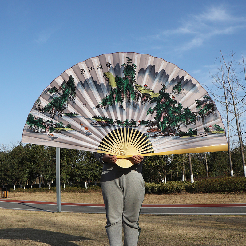 扇子挂墙装饰超大扇子客厅卧室挂墙装饰大折扇礼品婚庆舞蹈表演拍摄