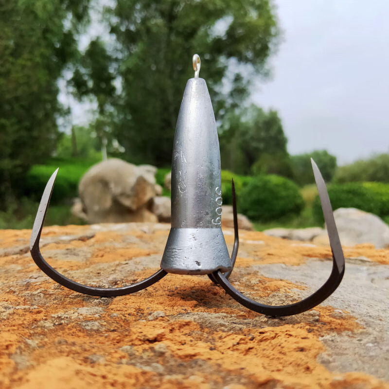 【金秋献礼】抗流水鱼钩 300克200克150克特大号锚鱼钩锚钩三角锚钩锚