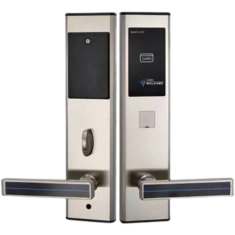 酒店门锁宾馆磁卡锁插卡酒店锁公寓民宿智能感应锁ic锁木门刷卡锁 801