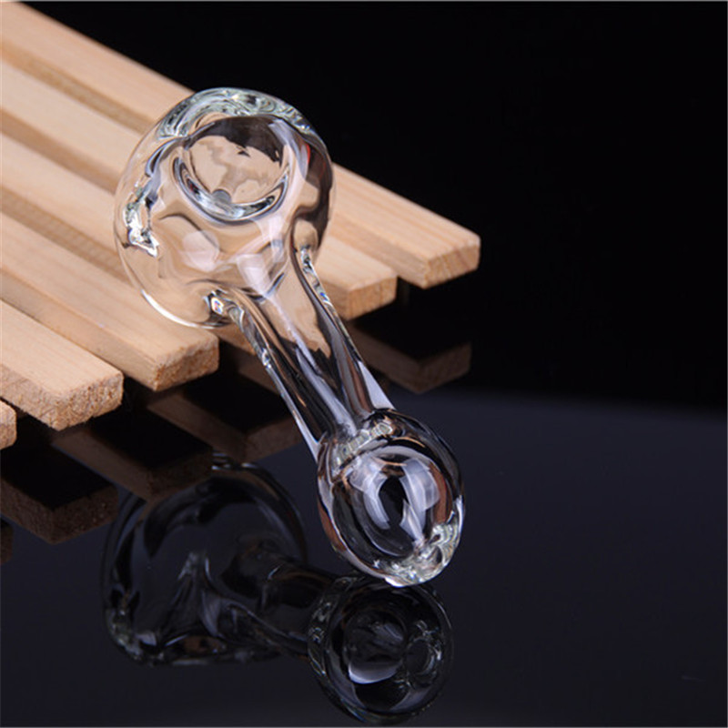 dizun多款选择透明彩色玻璃烟斗传统玻璃工艺长105mmglasspipeb款