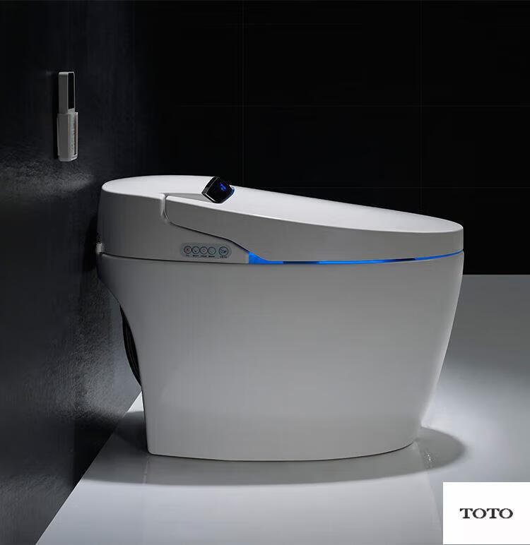 toto智能马桶全自动翻盖一体式日本进口无水压限制电动清洗家用坐便器